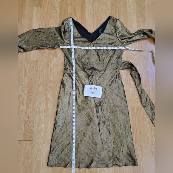 RALPH LAUREN Womens V- Neck Wrap Dress  - Picture 15 of 15